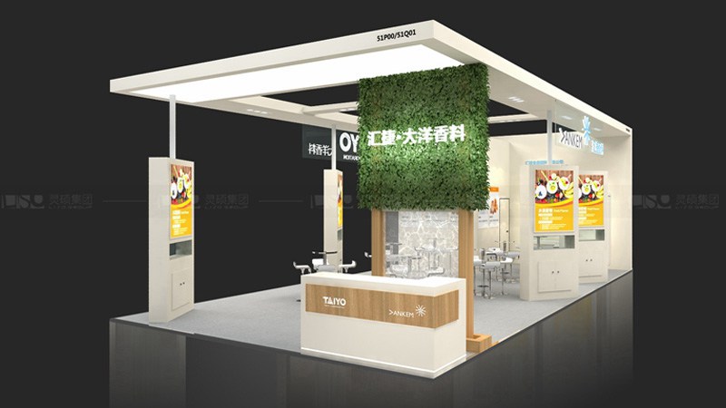 匯捷食品-FIC展展臺設(shè)計(jì)案例