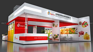 德蘭和創(chuàng)-FIC展展臺設(shè)計案例